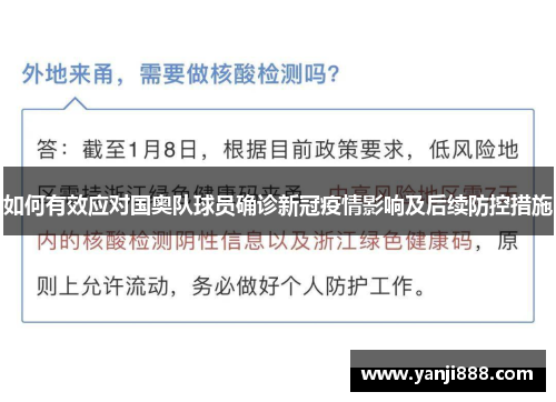 如何有效应对国奥队球员确诊新冠疫情影响及后续防控措施